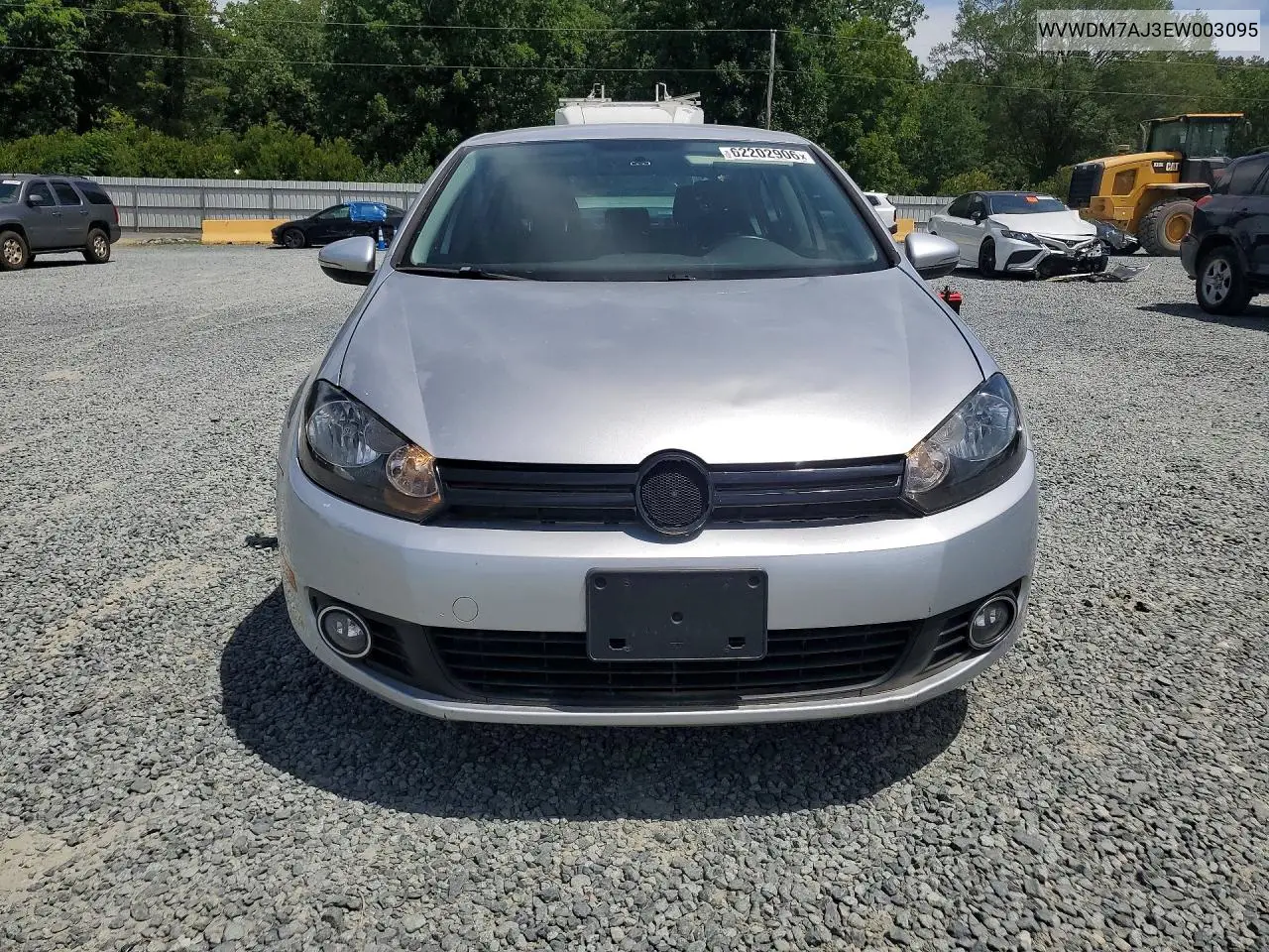 2014 Volkswagen Golf VIN: WVWDM7AJ3EW003095 Lot: 62202906