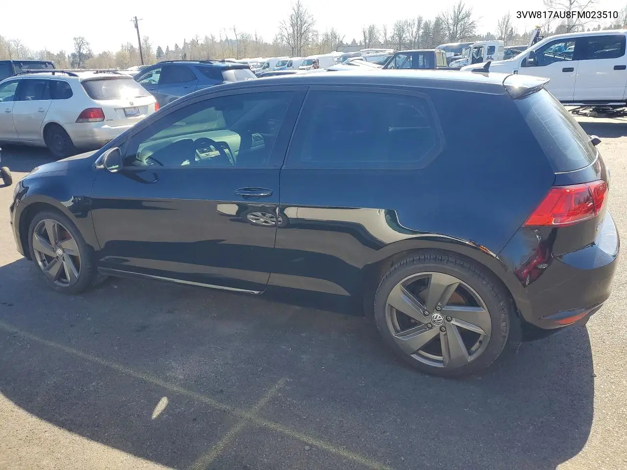 2015 Volkswagen Golf VIN: 3VW817AU8FM023510 Lot: 47660916