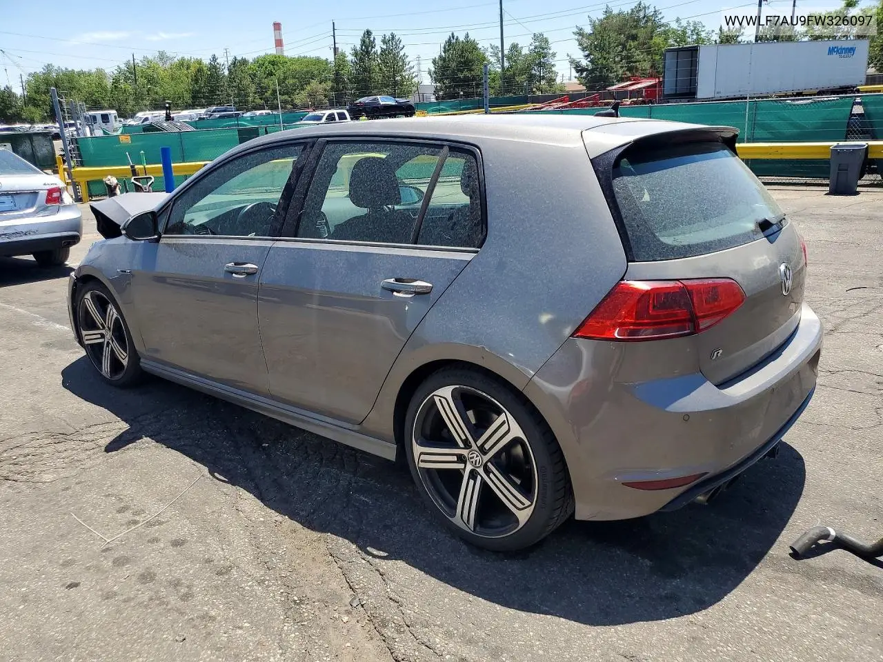 2015 Volkswagen Golf R VIN: WVWLF7AU9FW326097 Lot: 57335816