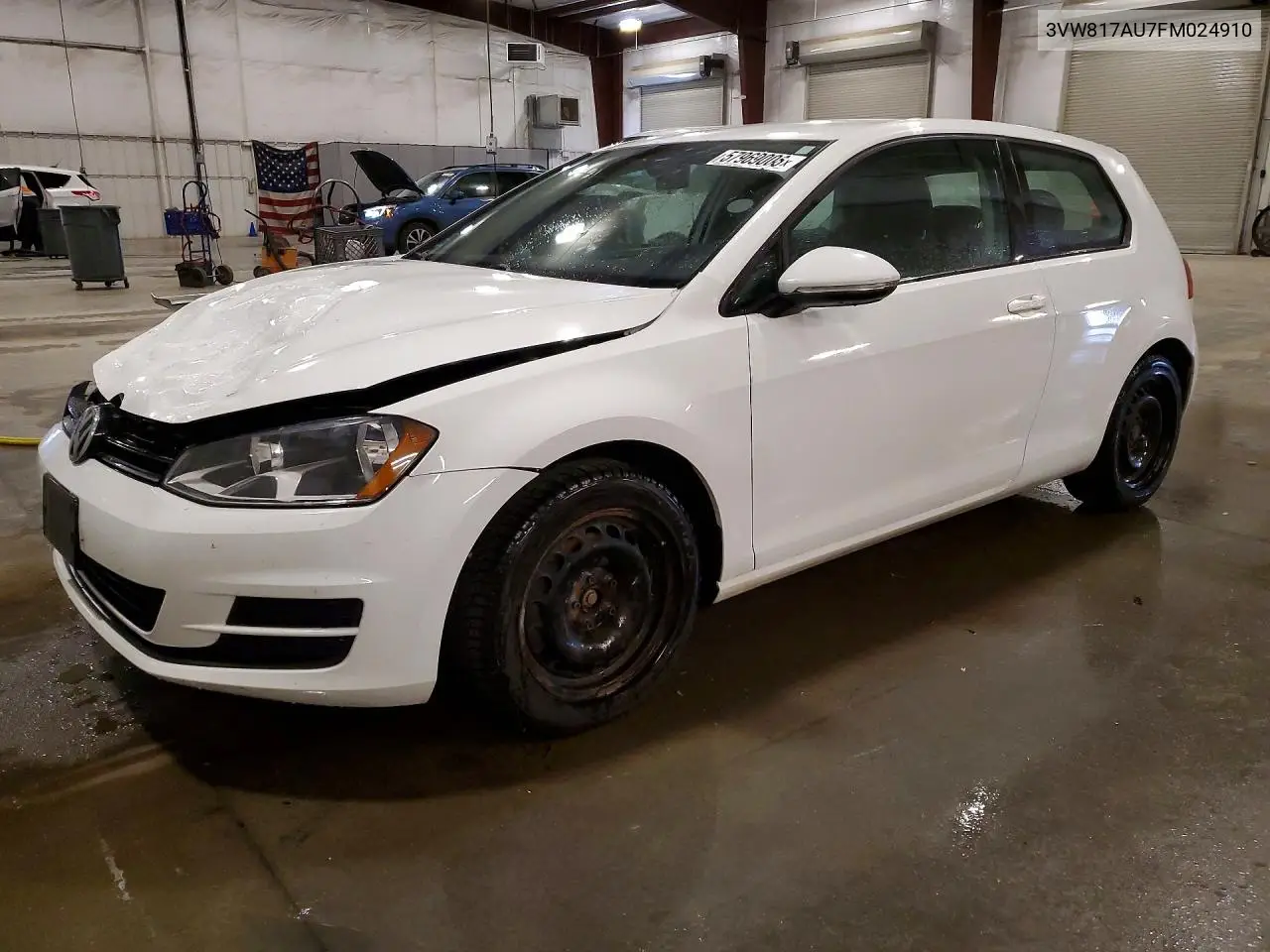 2015 Volkswagen Golf VIN: 3VW817AU7FM024910 Lot: 57969006