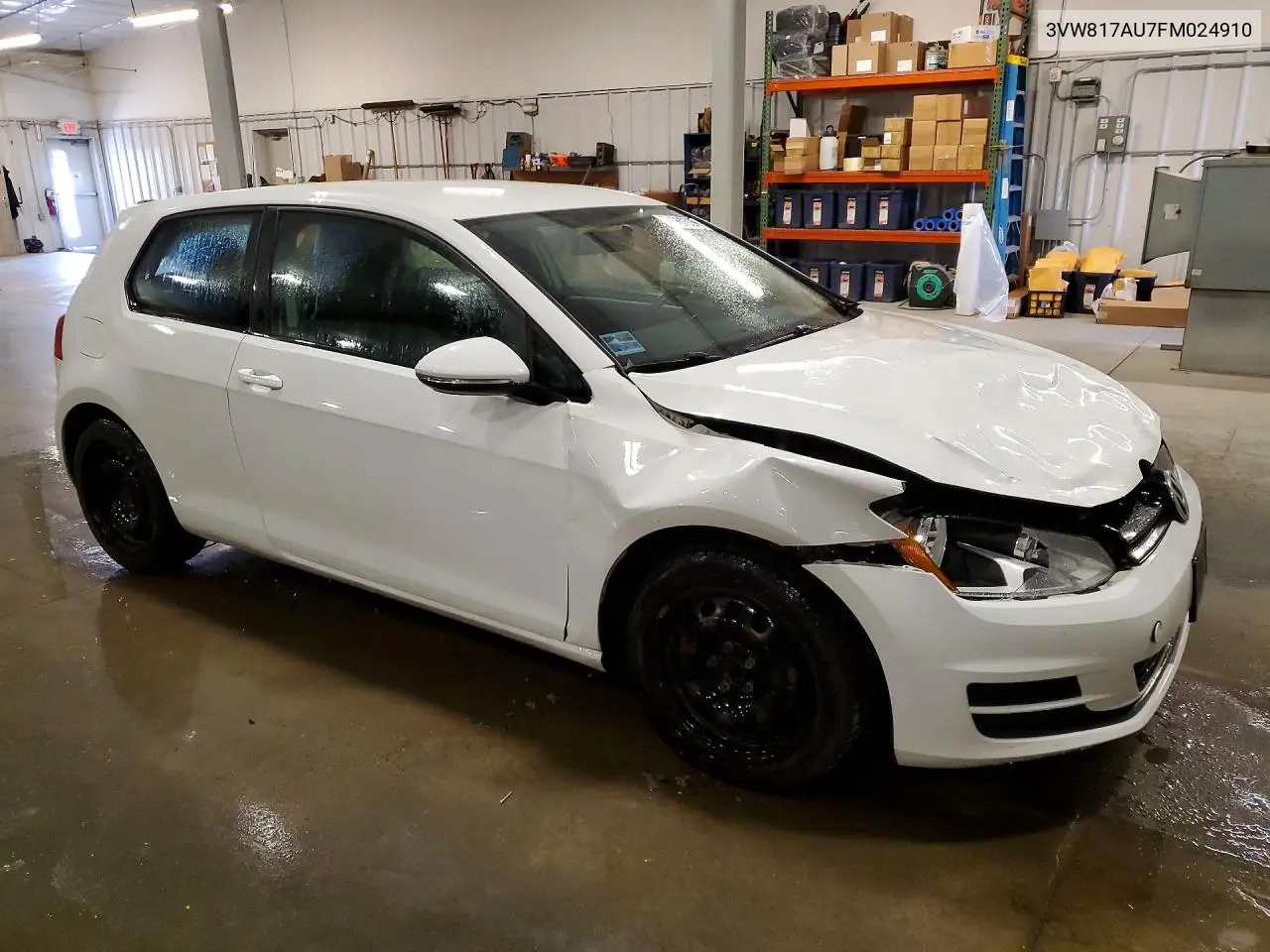 2015 Volkswagen Golf VIN: 3VW817AU7FM024910 Lot: 57969006