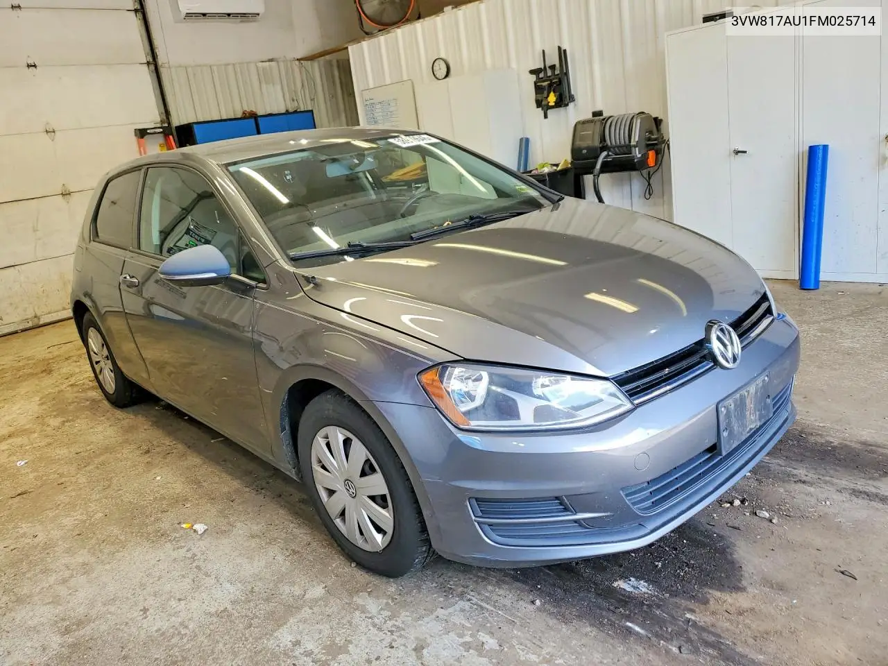 2015 Volkswagen Golf VIN: 3VW817AU1FM025714 Lot: 58959646