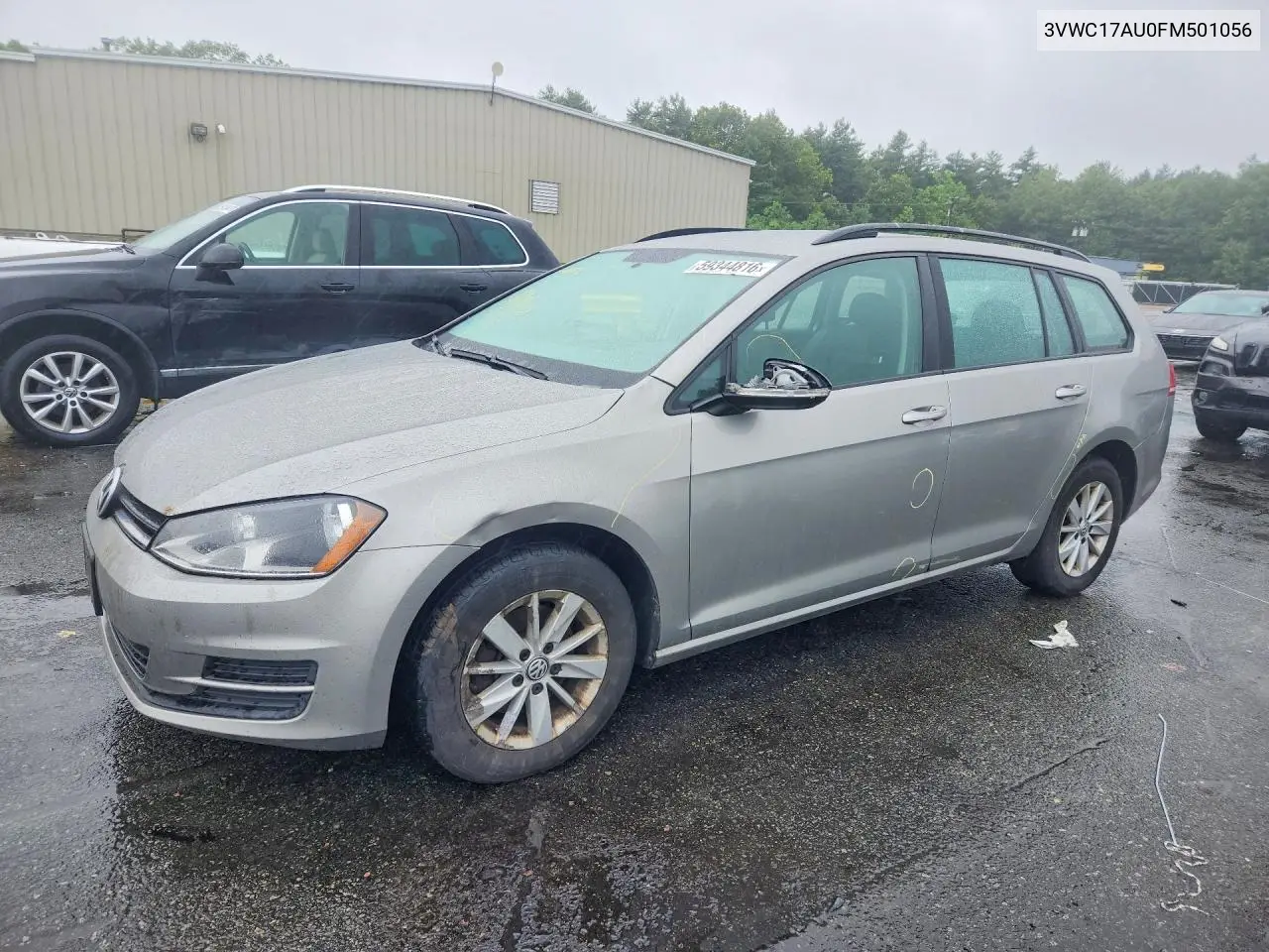 2015 Volkswagen Golf Sportwagen S VIN: 3VWC17AU0FM501056 Lot: 59344816