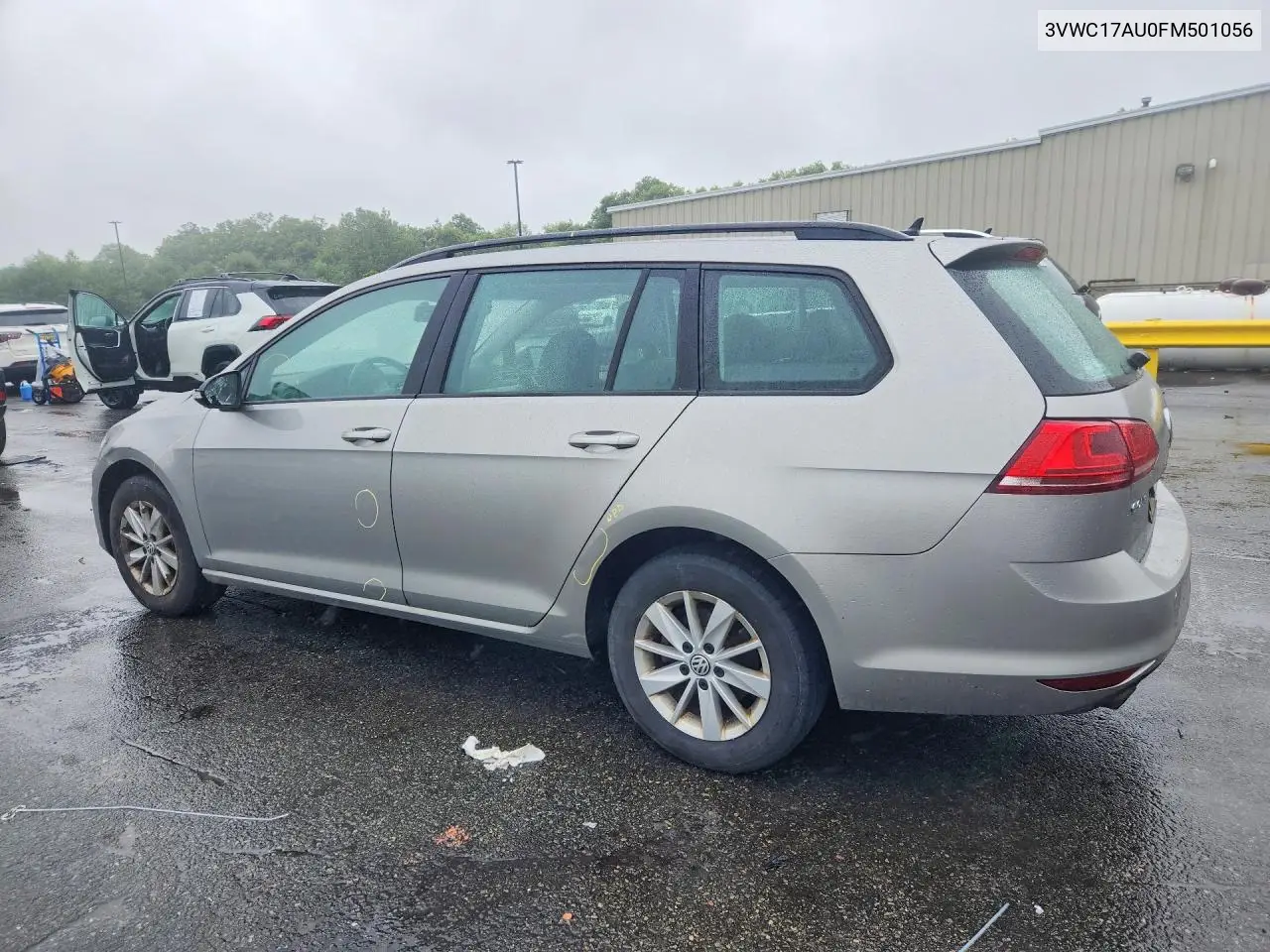 2015 Volkswagen Golf Sportwagen S VIN: 3VWC17AU0FM501056 Lot: 59344816