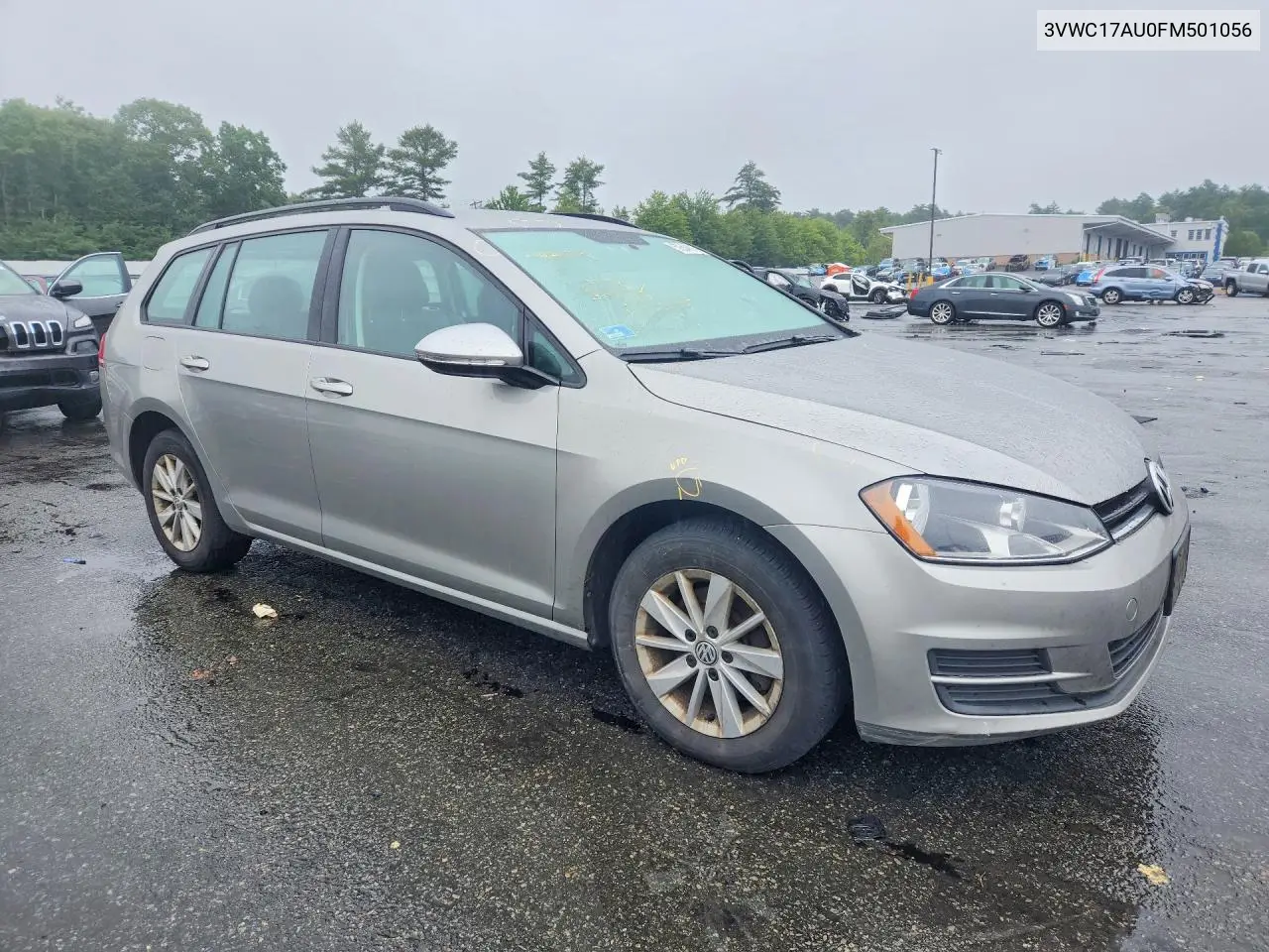 2015 Volkswagen Golf Sportwagen S VIN: 3VWC17AU0FM501056 Lot: 59344816