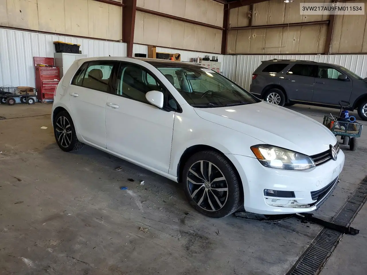 2015 Volkswagen Golf VIN: 3VW217AU9FM011534 Lot: 60002986