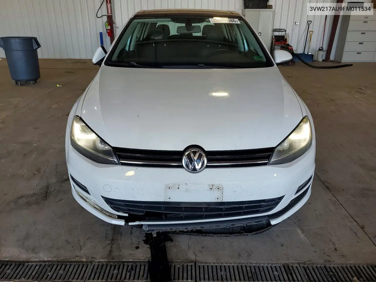 2015 Volkswagen Golf VIN: 3VW217AU9FM011534 Lot: 60002986