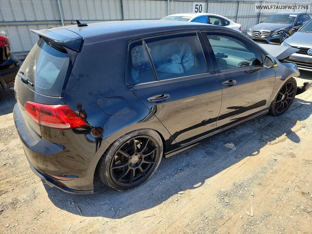 2015 Volkswagen Golf R VIN: WVWLF7AU3FW217795 Lot: 60071226