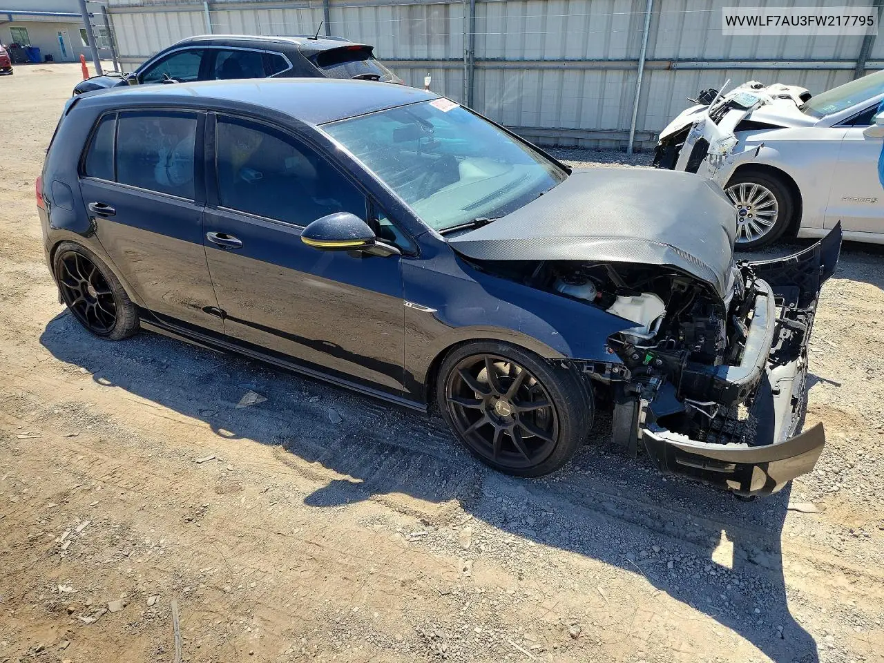 2015 Volkswagen Golf R VIN: WVWLF7AU3FW217795 Lot: 60071226