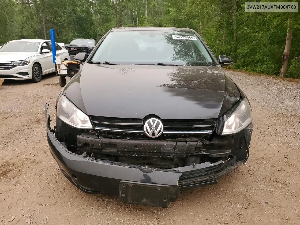 2015 Volkswagen Golf VIN: 3VW217AUXFM004768 Lot: 60199686