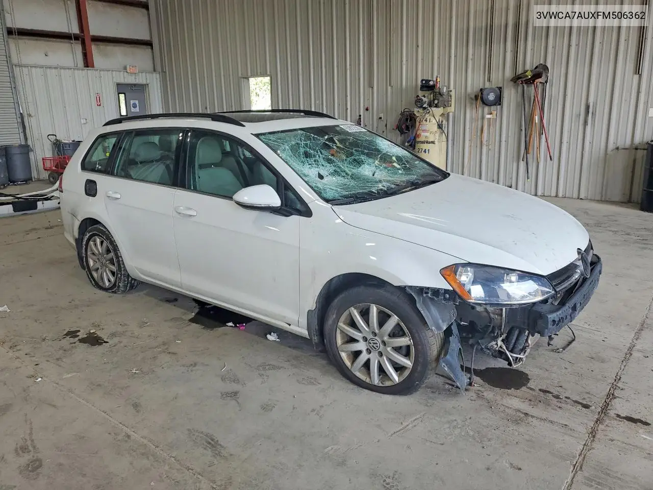2015 Volkswagen Golf Sportwagen Tdi S VIN: 3VWCA7AUXFM506362 Lot: 60822586