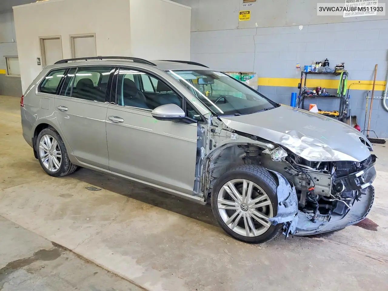 2015 Volkswagen Golf Sportwagen Tdi S VIN: 3VWCA7AU8FM511933 Lot: 60824196