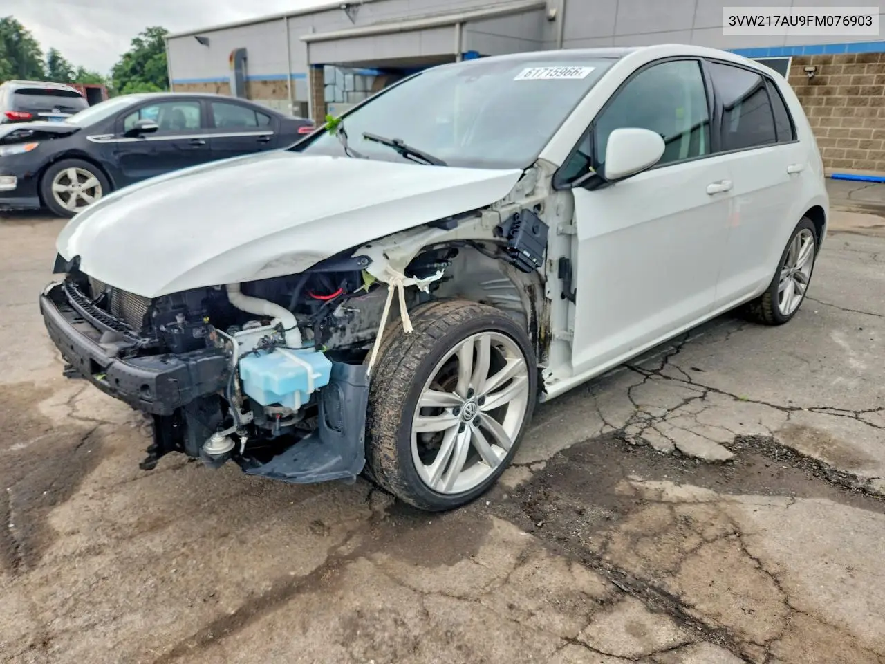 2015 Volkswagen Golf VIN: 3VW217AU9FM076903 Lot: 61715966