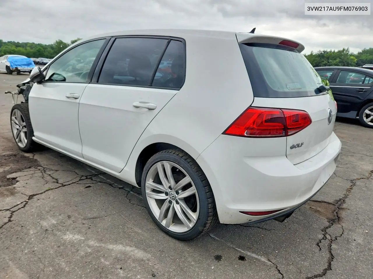 2015 Volkswagen Golf VIN: 3VW217AU9FM076903 Lot: 61715966
