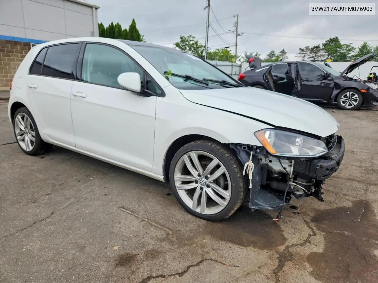 2015 Volkswagen Golf VIN: 3VW217AU9FM076903 Lot: 61715966
