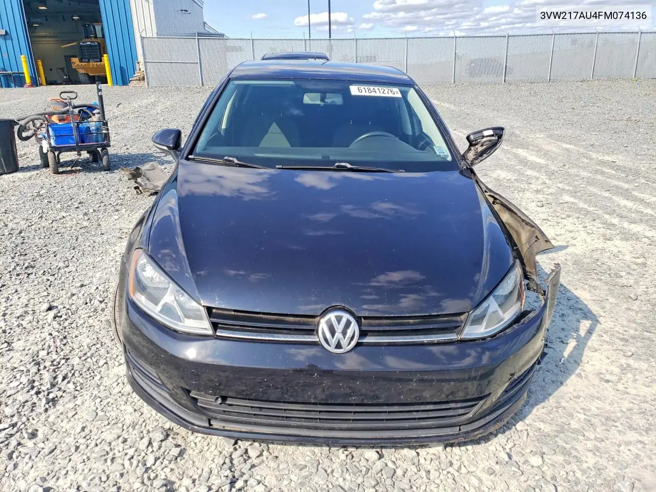 2015 Volkswagen Golf VIN: 3VW217AU4FM074136 Lot: 61841276