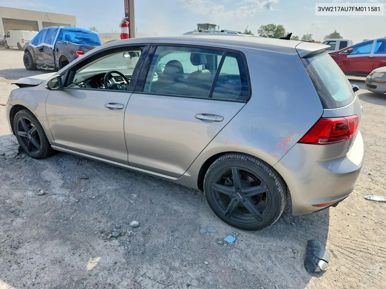 2015 Volkswagen Golf VIN: 3VW217AU7FM011581 Lot: 62108606