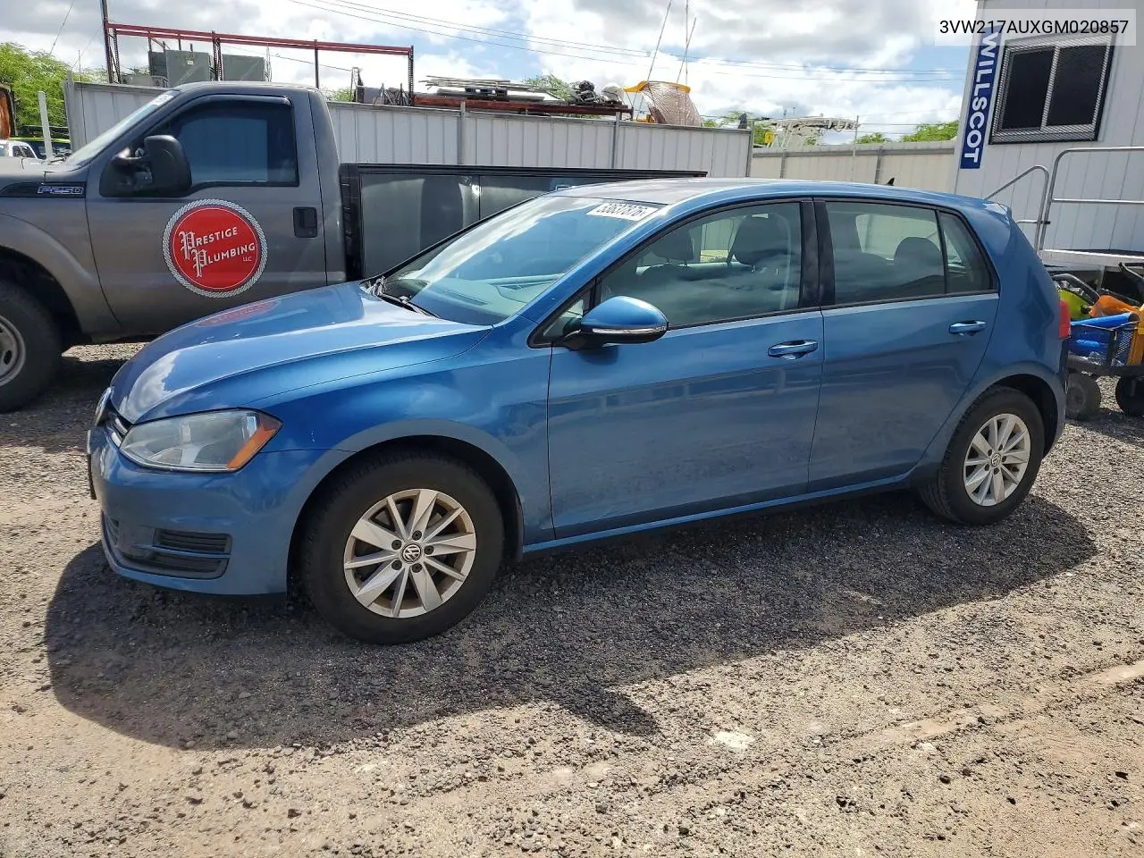 2016 Volkswagen Golf S