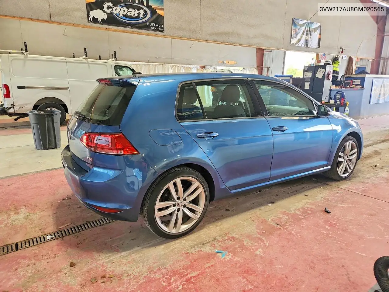 2016 Volkswagen Golf S/Se VIN: 3VW217AU8GM020565 Lot: 58264256
