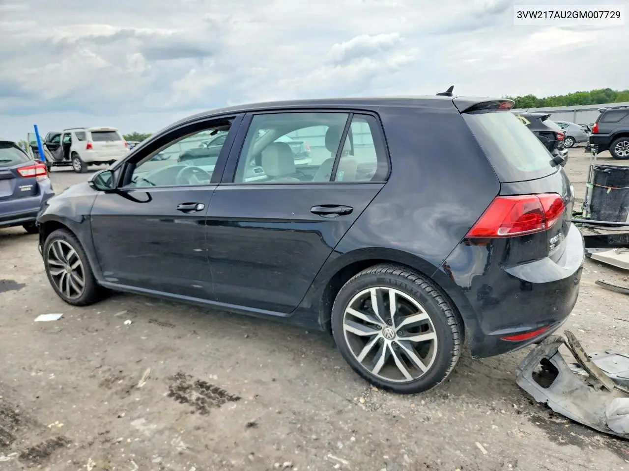 2016 Volkswagen Golf Tdi S/Tdi Se/Tdi Sel VIN: 3VW217AU2GM007729 Lot: 59688436