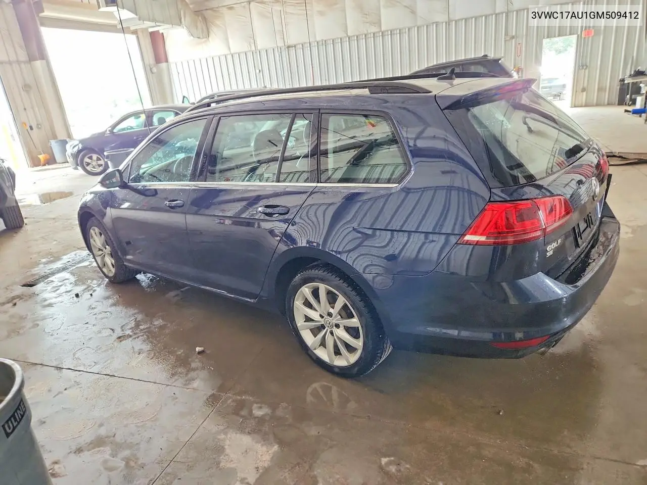2016 Volkswagen Golf Sportwagen S VIN: 3VWC17AU1GM509412 Lot: 61696976