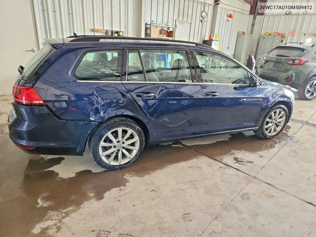 2016 Volkswagen Golf Sportwagen S VIN: 3VWC17AU1GM509412 Lot: 61696976