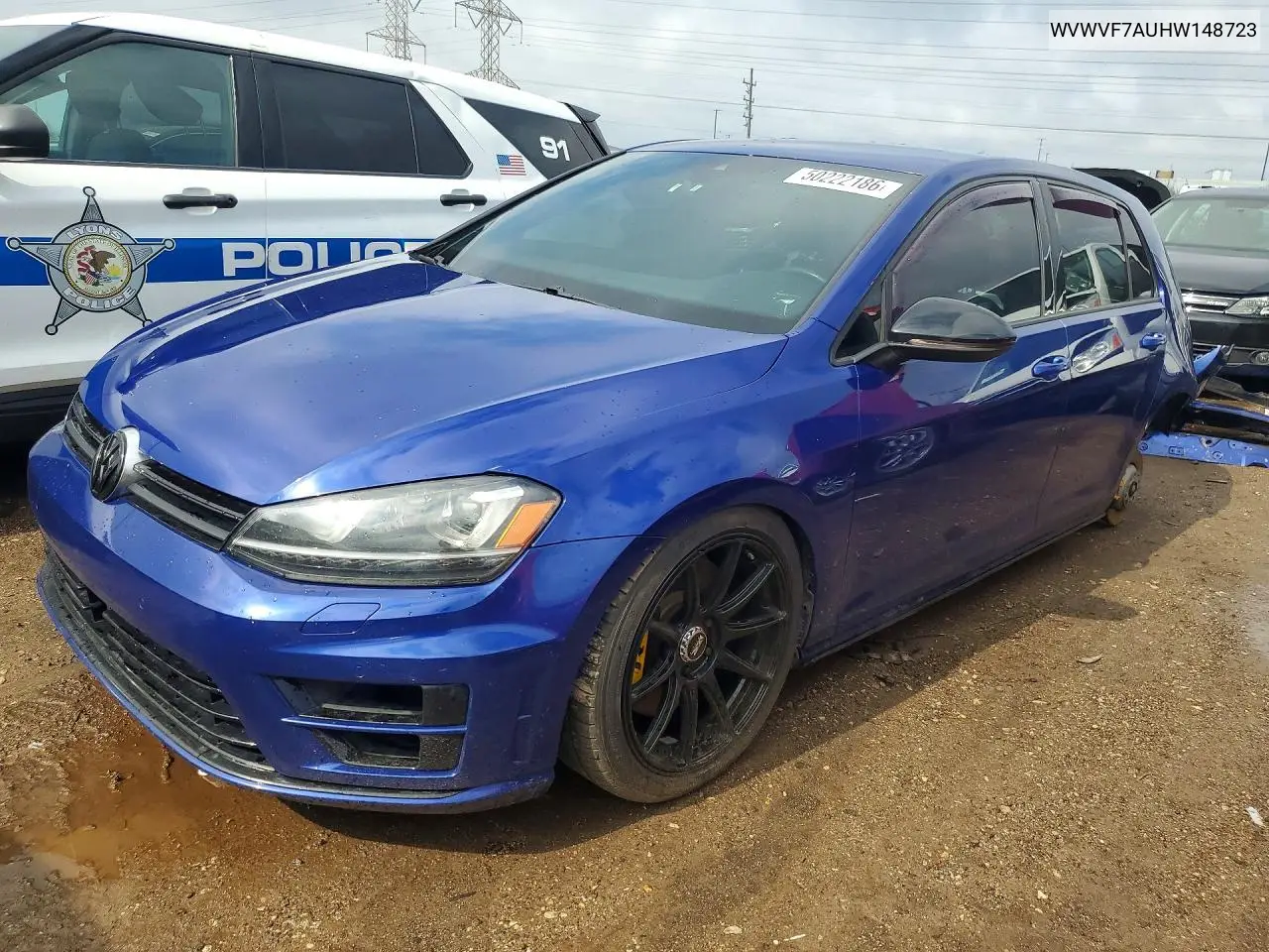 2017 Volkswagen Golf R VIN: WVWVF7AU0HW148723 Lot: 50222186