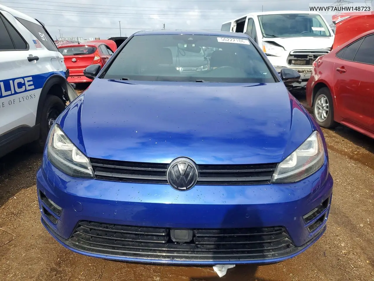 2017 Volkswagen Golf R VIN: WVWVF7AU0HW148723 Lot: 50222186