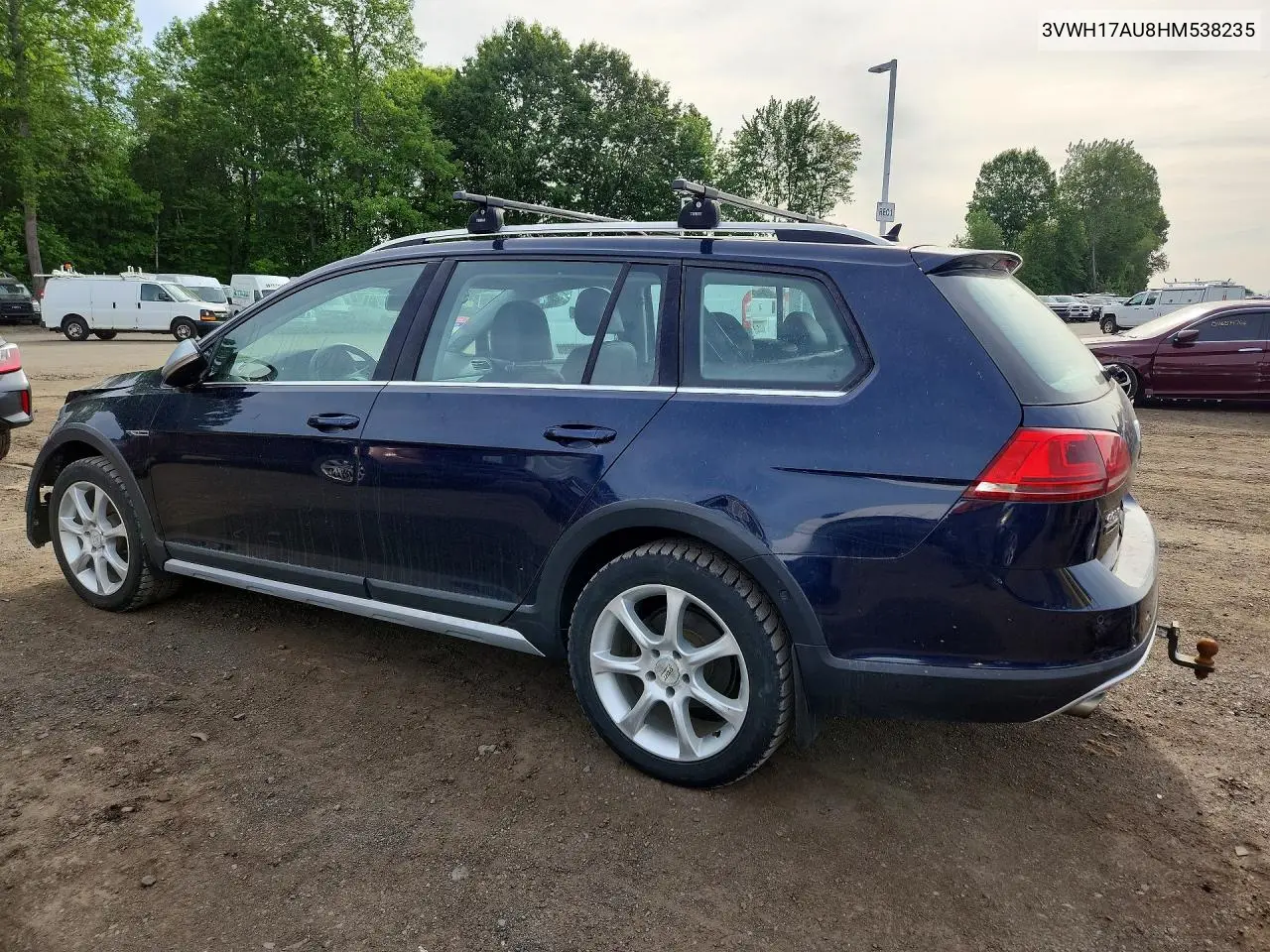 2017 Volkswagen Golf Alltrack S VIN: 3VWH17AU8HM538235 Lot: 54498796