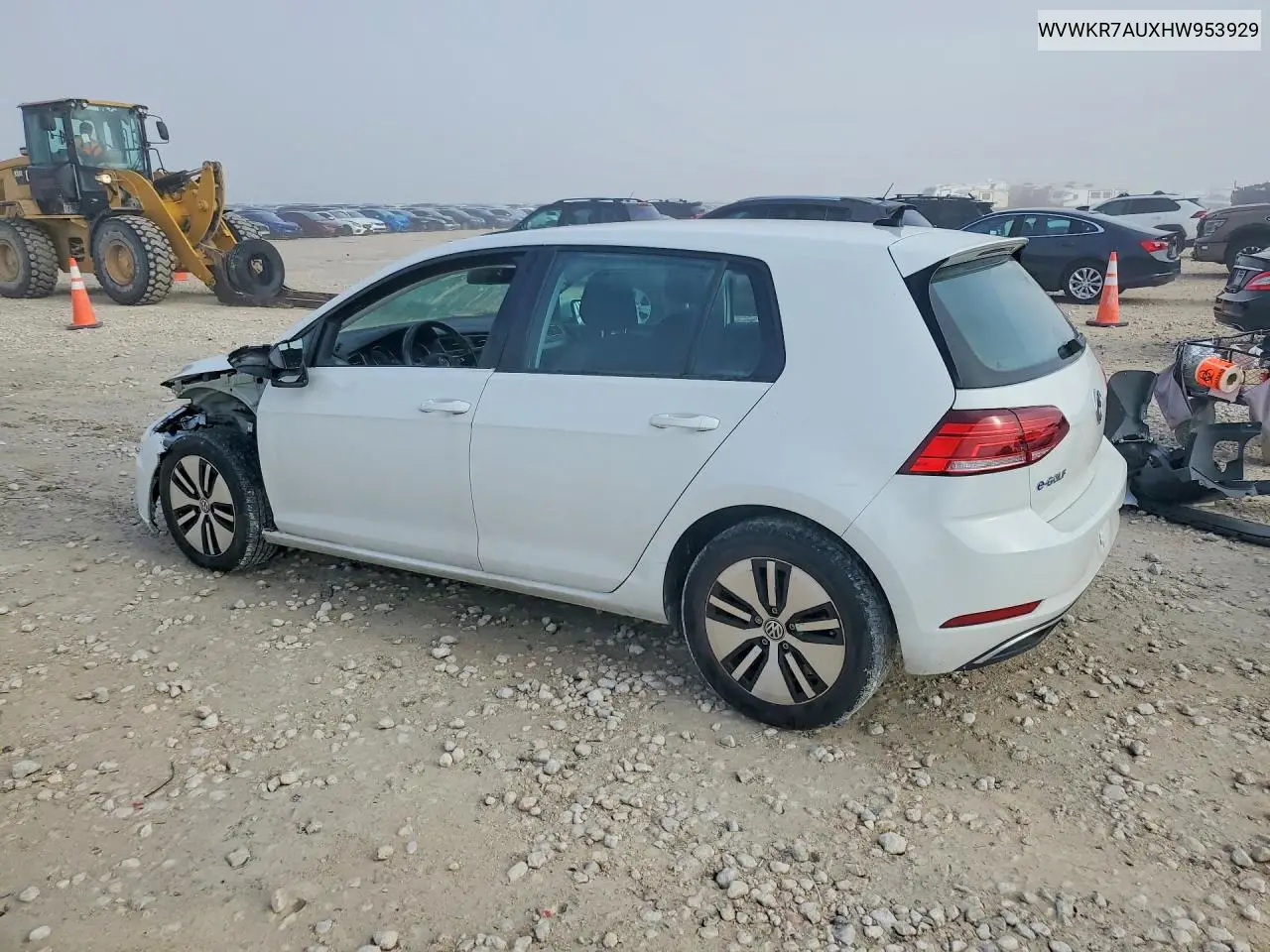 2017 Volkswagen E-Golf Se VIN: WVWKR7AUXHW953929 Lot: 54767026