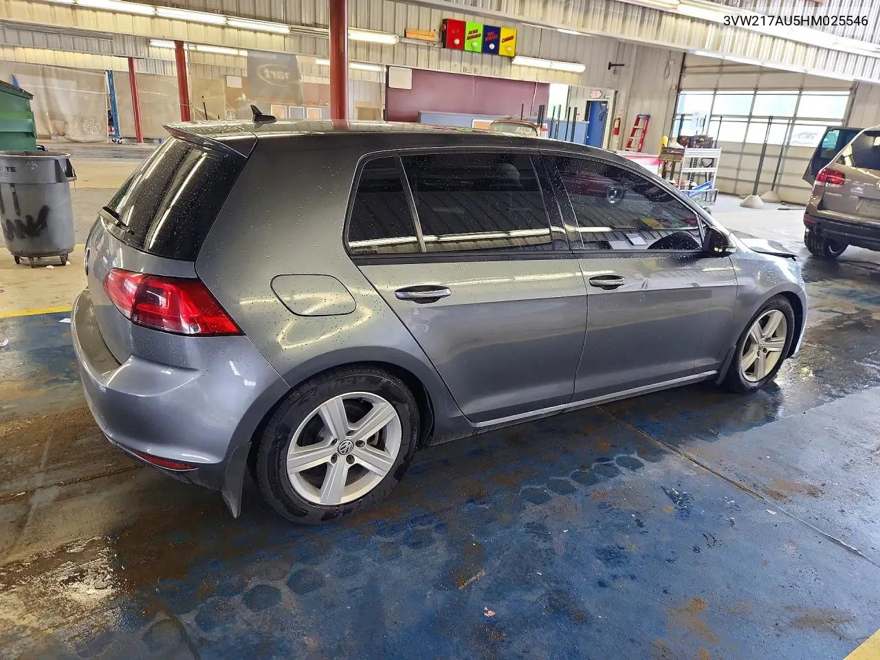 2017 Volkswagen Golf S VIN: 3VW217AU5HM025546 Lot: 56343756