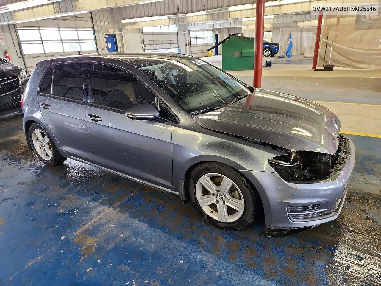 2017 Volkswagen Golf S VIN: 3VW217AU5HM025546 Lot: 56343756