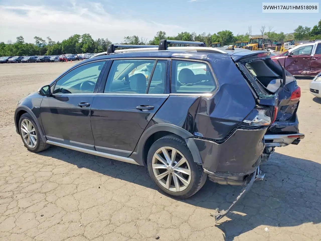 2017 Volkswagen Golf Alltrack S VIN: 3VWH17AU1HM518098 Lot: 56703276