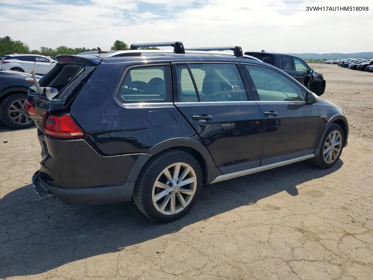 2017 Volkswagen Golf Alltrack S VIN: 3VWH17AU1HM518098 Lot: 56703276