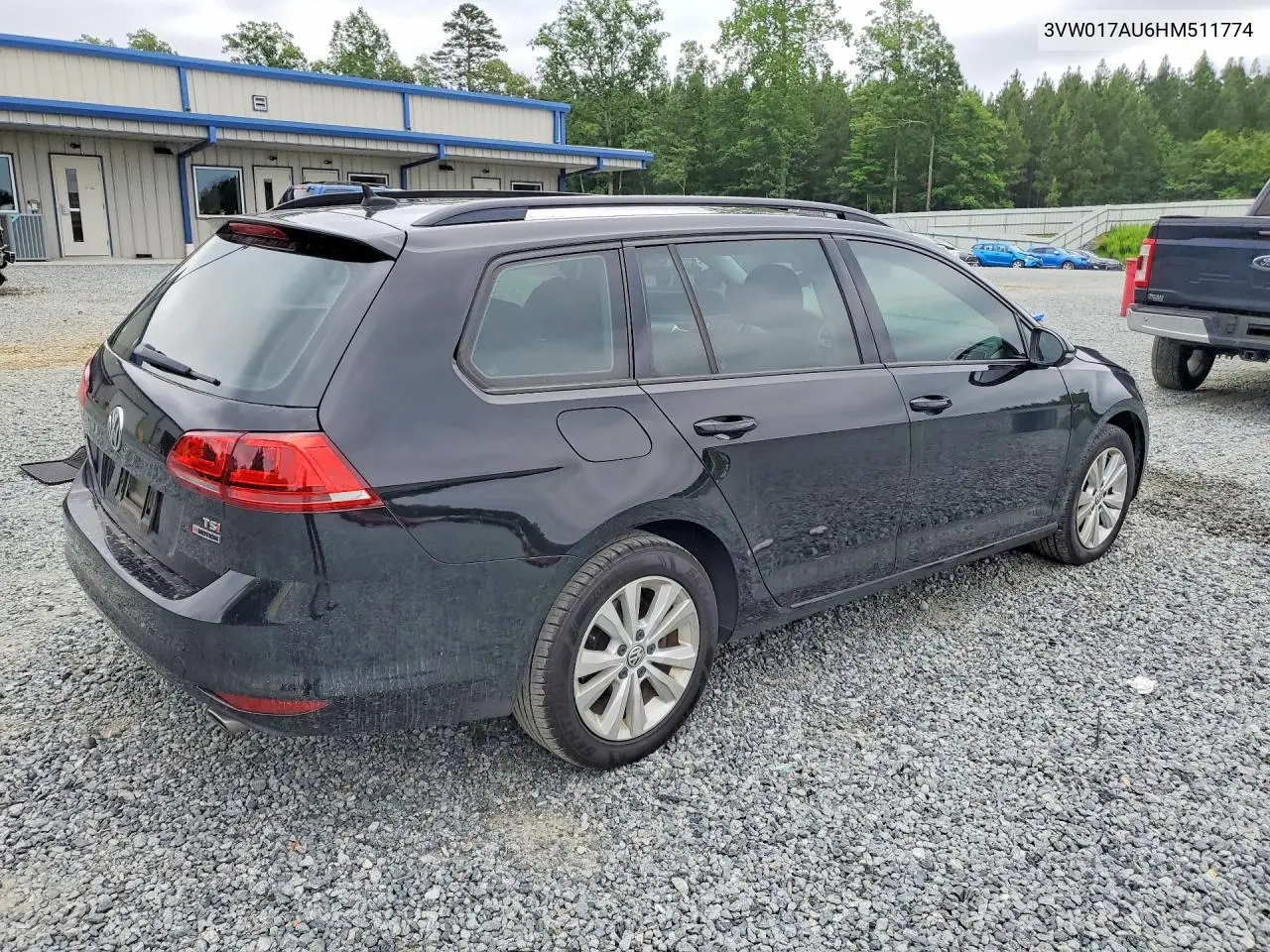 2017 Volkswagen Golf Sportwagen S VIN: 3VW017AU6HM511774 Lot: 56792026