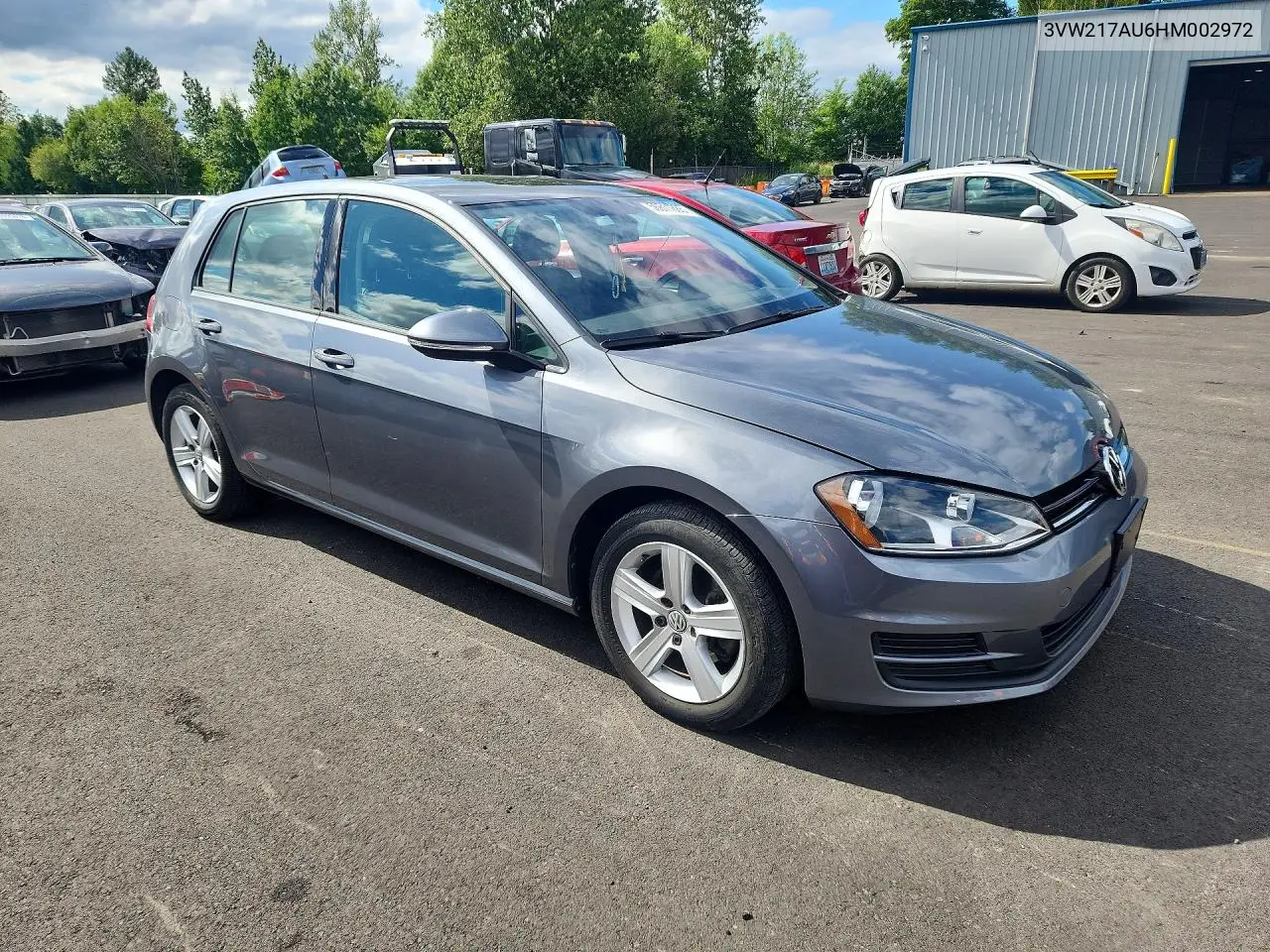 2017 Volkswagen Golf S VIN: 3VW217AU6HM002972 Lot: 56811886