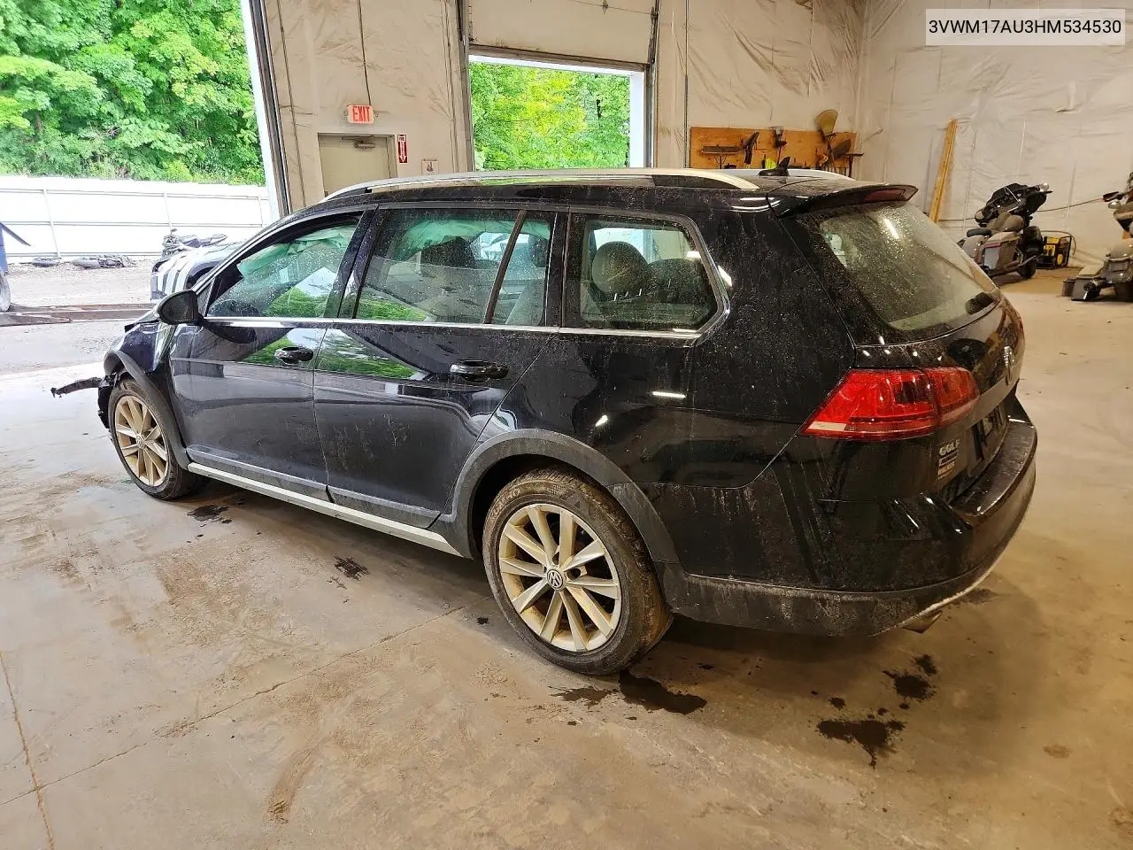 2017 Volkswagen Golf Alltrack S VIN: 3VWM17AU3HM534530 Lot: 57757206