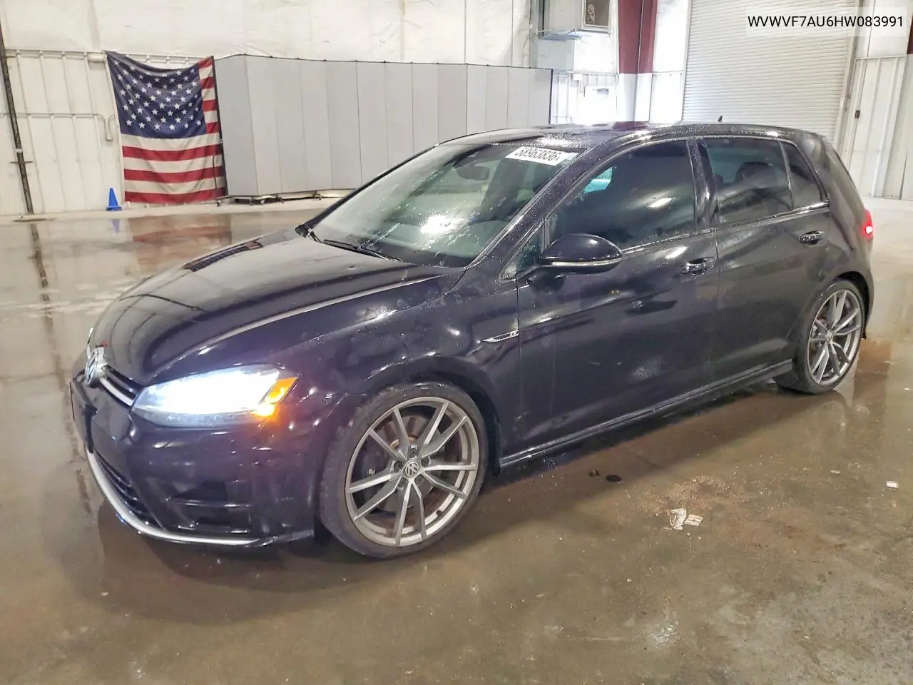 2017 Volkswagen Golf R VIN: WVWVF7AU6HW083991 Lot: 58963836
