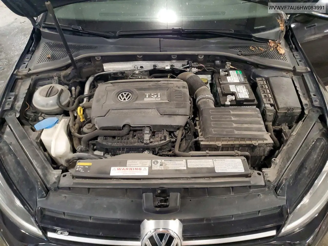 2017 Volkswagen Golf R VIN: WVWVF7AU6HW083991 Lot: 58963836