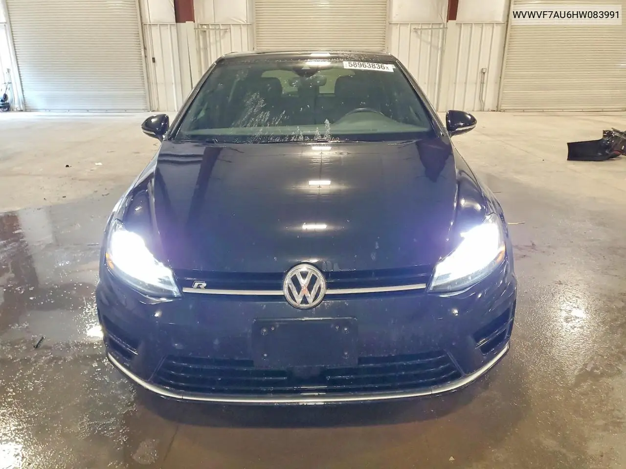 2017 Volkswagen Golf R VIN: WVWVF7AU6HW083991 Lot: 58963836