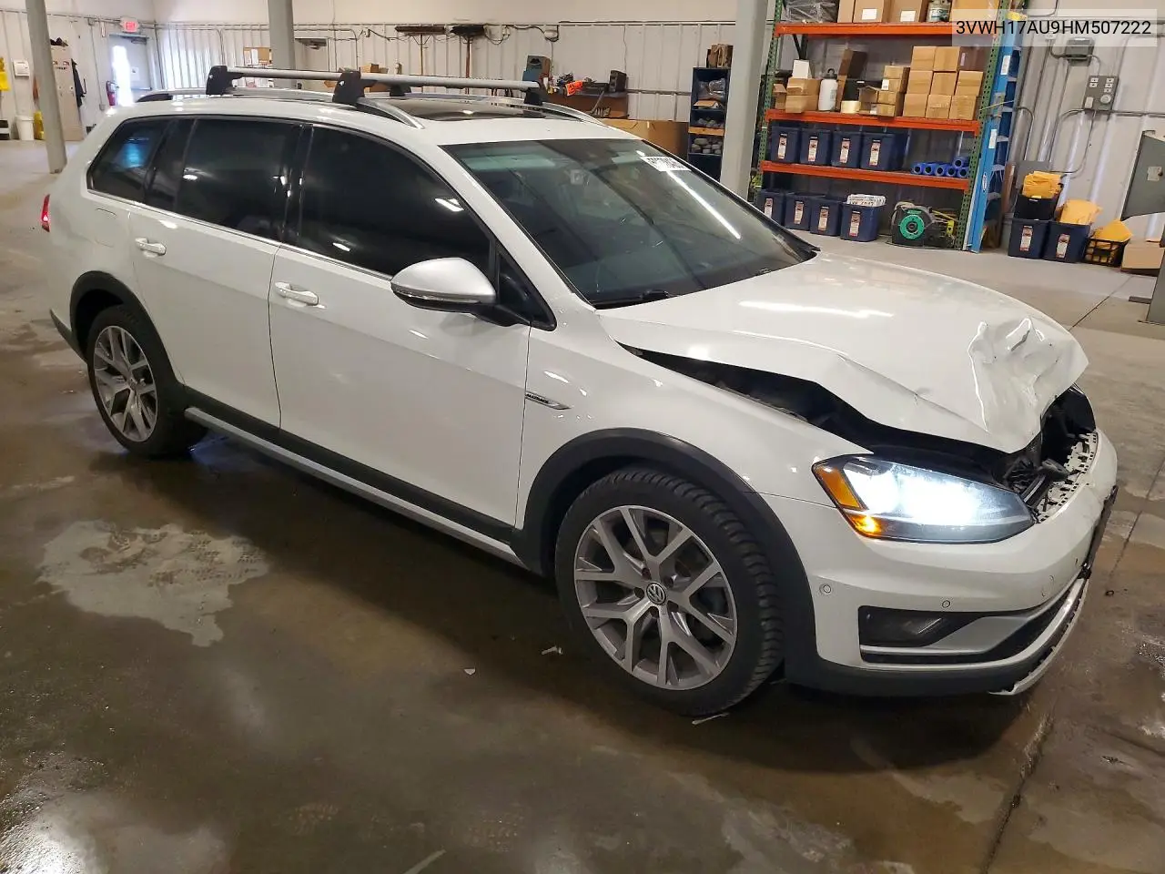2017 Volkswagen Golf Alltrack S VIN: 3VWH17AU9HM507222 Lot: 59378426