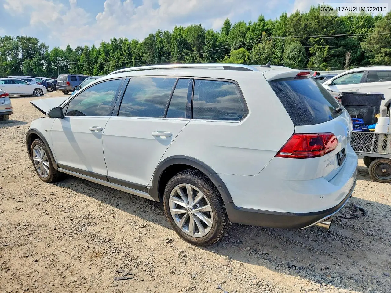 2017 Volkswagen Golf Alltrack S VIN: 3VWH17AU2HM522015 Lot: 60020376