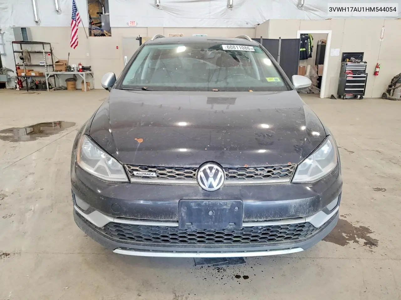 2017 Volkswagen Golf Alltrack S VIN: 3VWH17AU1HM544054 Lot: 60811086