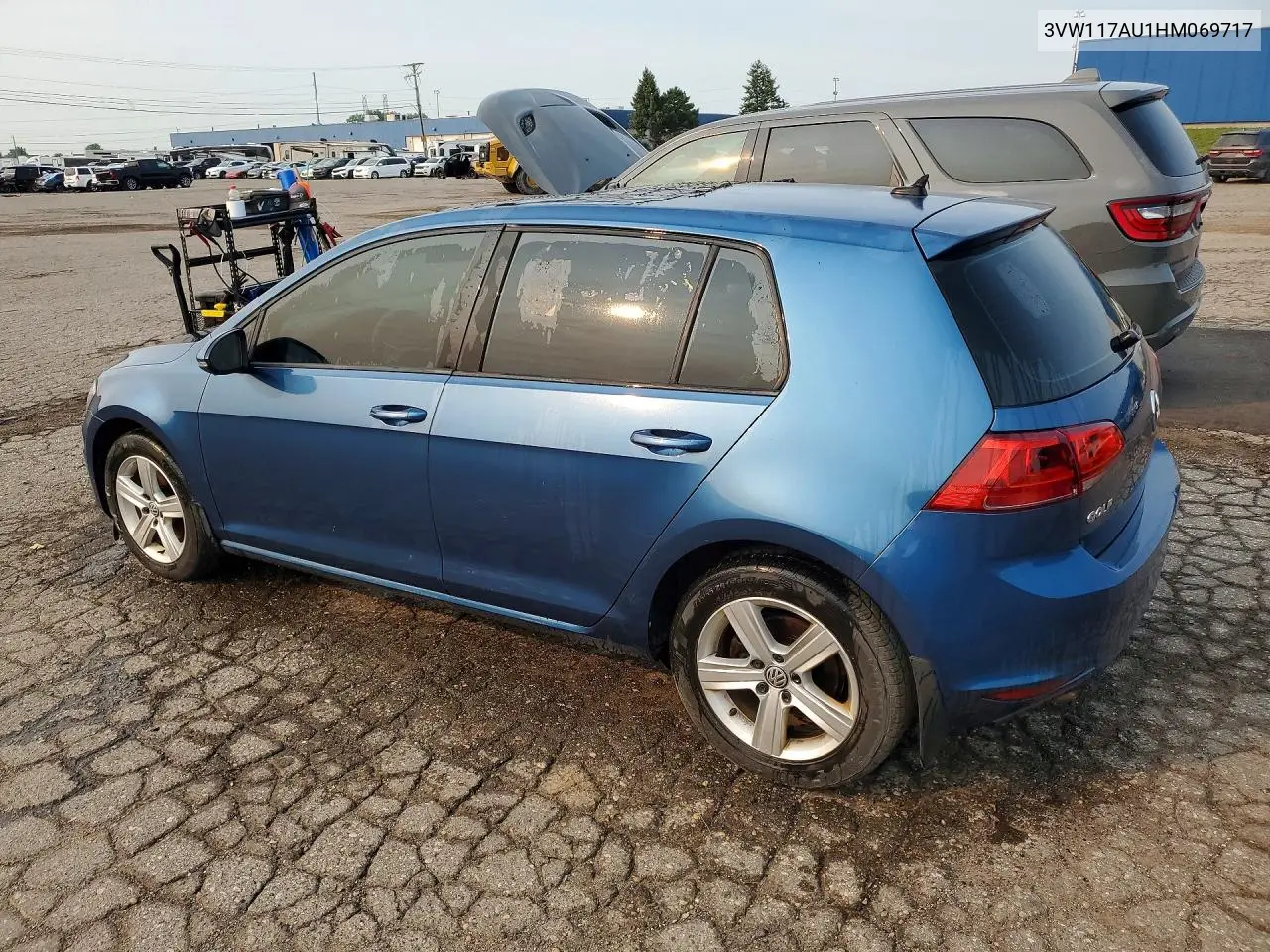 2017 Volkswagen Golf S VIN: 3VW117AU1HM069717 Lot: 60927766