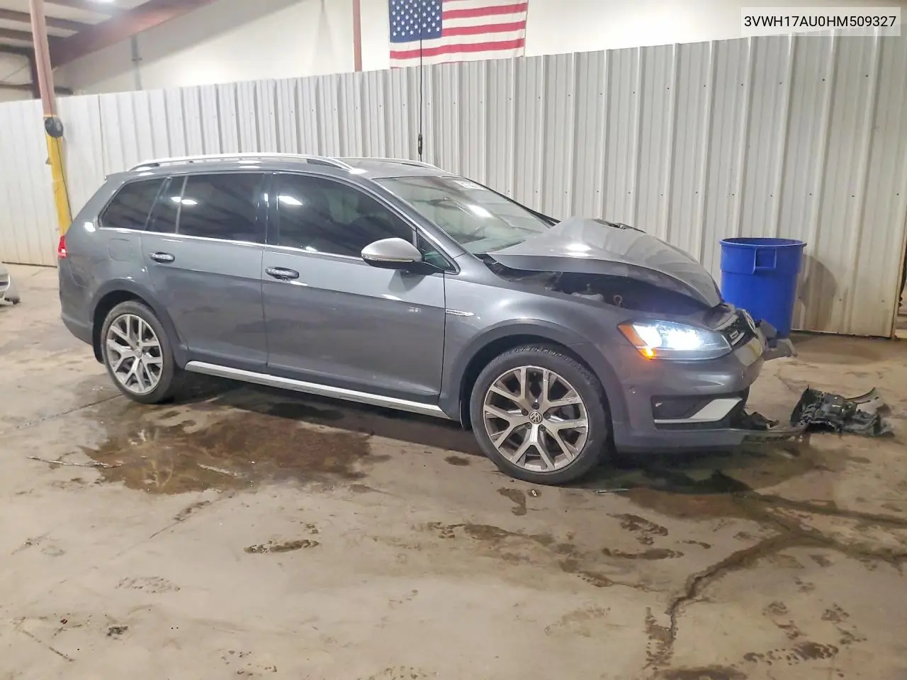 2017 Volkswagen Golf Alltrack S/Se/Sel VIN: 3VWH17AU0HM509327 Lot: 61103276