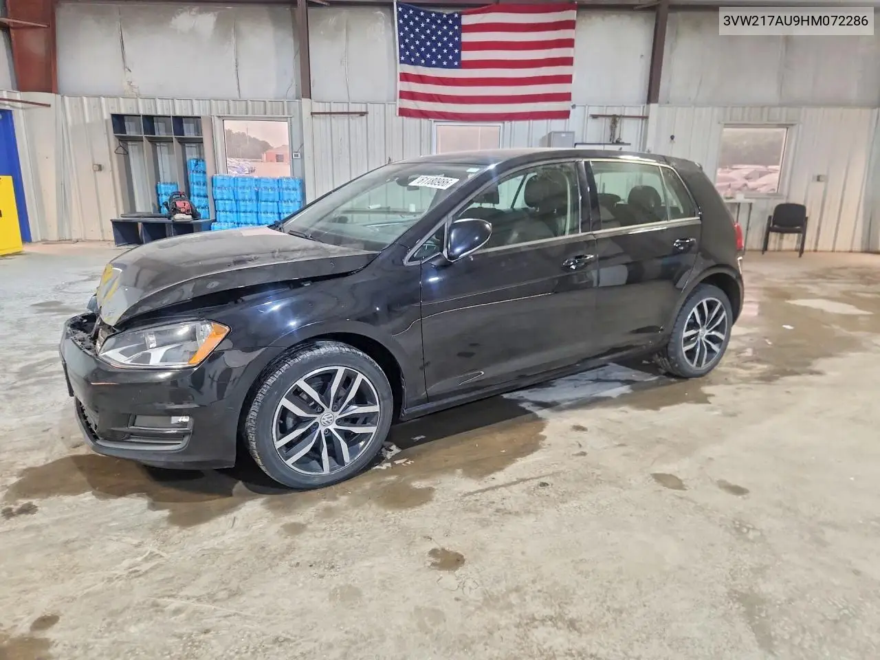 2017 Volkswagen Golf S VIN: 3VW217AU9HM072286 Lot: 61180986
