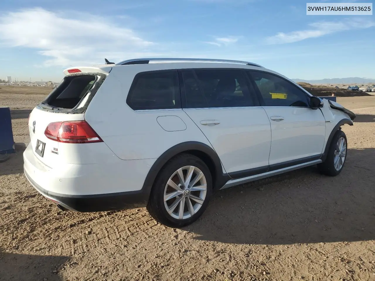 3VWH17AU6HM513625 2017 Volkswagen Golf Alltrack S