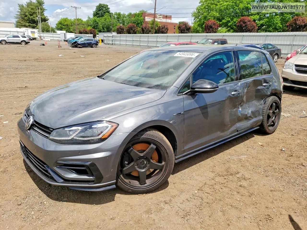 2018 Volkswagen Golf R VIN: WVWVF7AU0JW183977 Lot: 54945896
