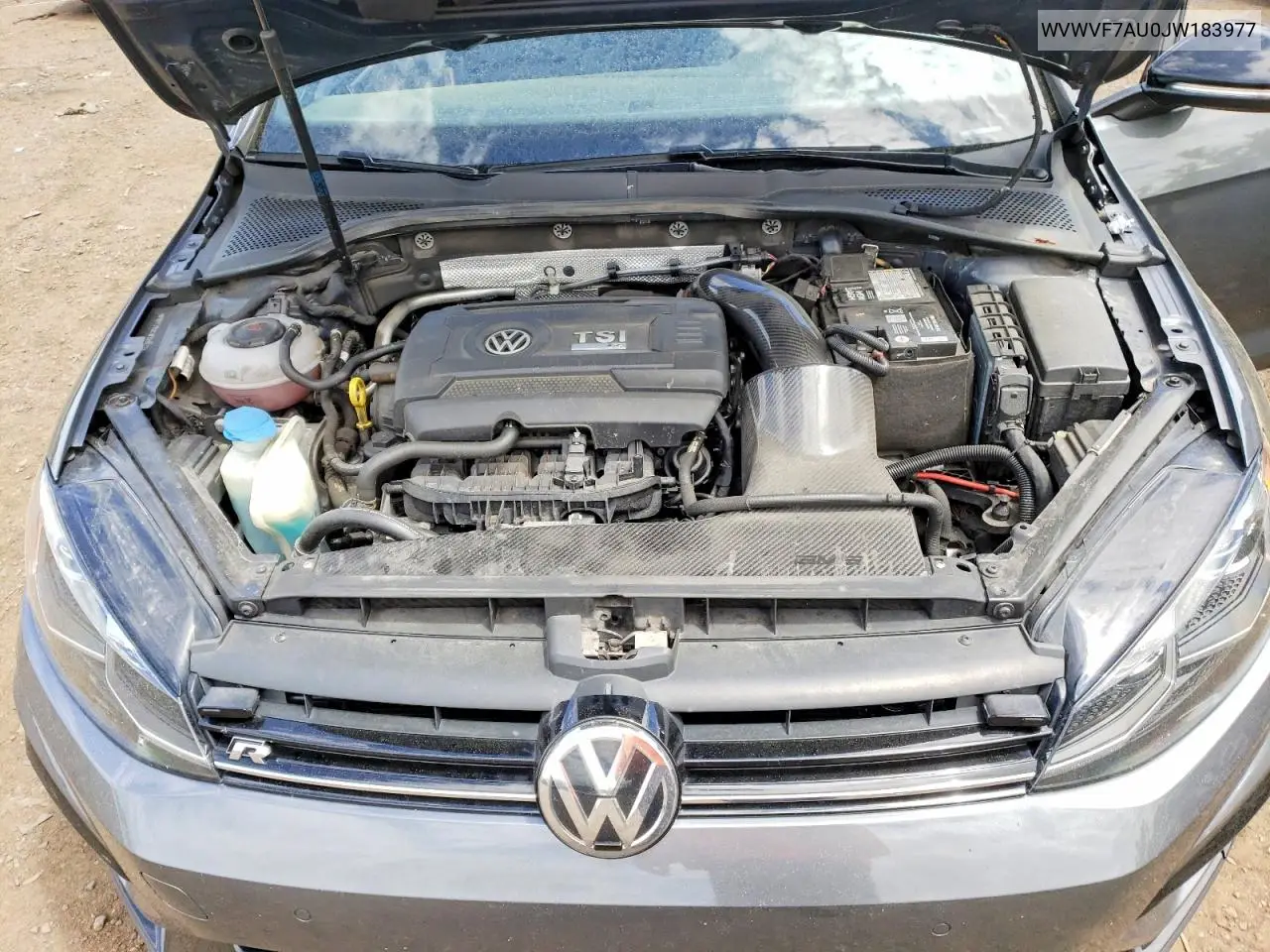 2018 Volkswagen Golf R VIN: WVWVF7AU0JW183977 Lot: 54945896