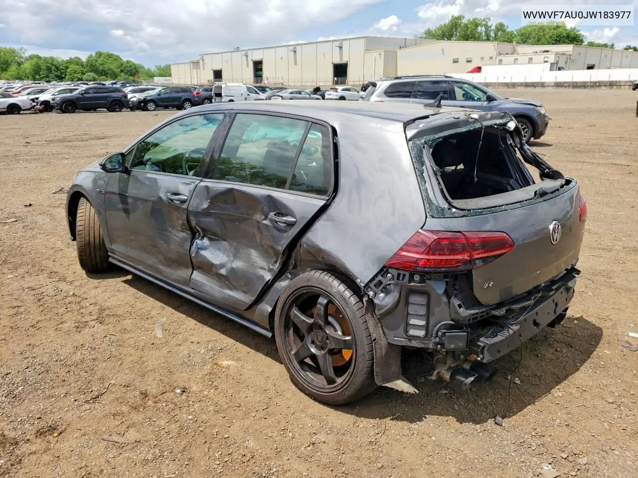 2018 Volkswagen Golf R VIN: WVWVF7AU0JW183977 Lot: 54945896